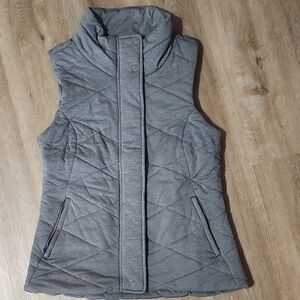 Athleta Women's Quilted Gray Vest